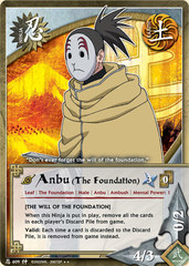 Anbu (The Foundation) - N-609 - Rare - 1st Edition