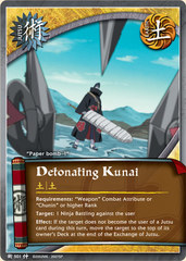 Detonating Kunai - J-501 - Common - 1st Edition