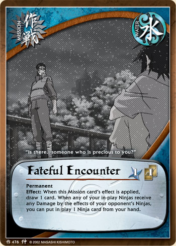 Fateful Encounter - M-476 - Common - 1st Edition