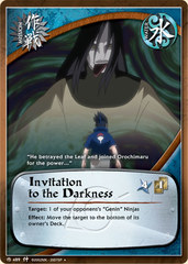 Invitation to the Darkness - M-489 - Uncommon - 1st Edition