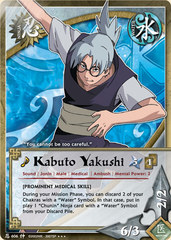 Kabuto Yakushi - N-606 - Super Rare - 1st Edition - Foil