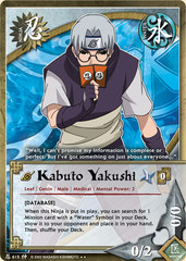 Kabuto Yakushi - N-615 - Rare - 1st Edition