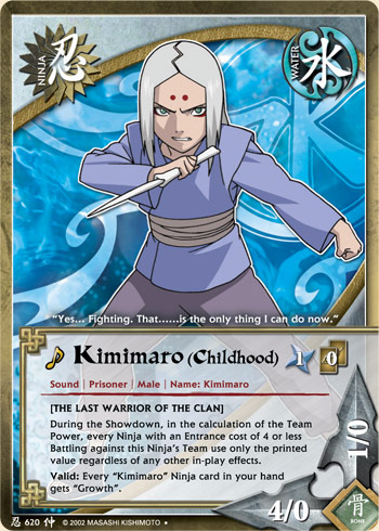 Kimimaro (Childhood) - N-620 - Uncommon - 1st Edition