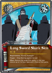 Long Sword Shark Skin - J-540 - Uncommon - 1st Edition