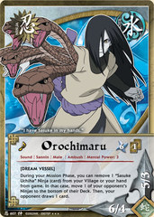 Orochimaru - N-607 - Super Rare - 1st Edition - Foil