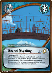 Secret Meeting - M-492 - Common - 1st Edition