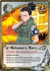 Shikamaru Nara - N-634 - Super Rare - 1st Edition - Foil