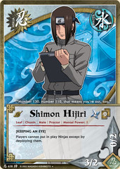 Shimon Hijiri - N-628 - Uncommon - 1st Edition