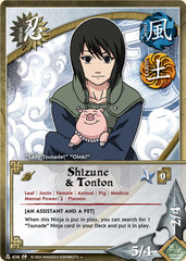 Shizune & Tonton - N-636 - Uncommon - 1st Edition