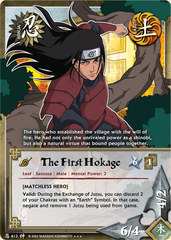 The First Hokage - N-612 - Super Rare - 1st Edition - Foil