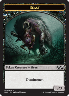 Beast Token (Black)