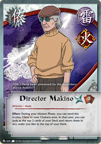 Director Makino - C-020 - Rare - 1st Edition