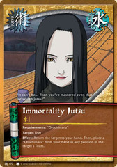 Immortality Jutsu - J-172 - Common - 1st Edition