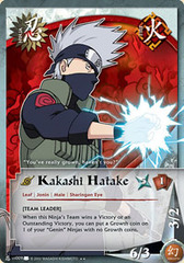 Kakashi Hatake - Rare B - N-US009 - Rare - 1st Edition