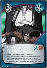 Orochimaru's Forbidden Jutsu - M-US009 - Super Rare - 1st Edition