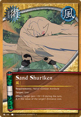 Sand Shuriken - J-166 - Uncommon - 1st Edition