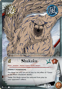 Shukaku - N-177 - Super Rare - 1st Edition