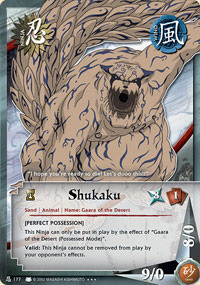 Shukaku - N-177 - Super Rare - 1st Edition