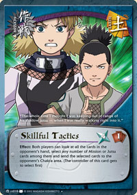 Skillful Tactics - M-US018 - Uncommon - 1st Edition