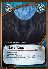 Dark Ritual - M-441 - Uncommon - 1st Edition