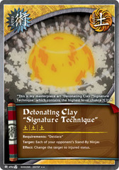 Detonating Clay 'Signature Technique' - J-494 - Rare - 1st Edition