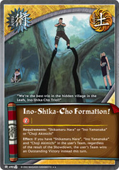 Ino-Shika-Cho Formation! - J-490 - Rare - 1st Edition