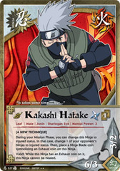 Kakashi Hatake - N-527 - Rare - 1st Edition