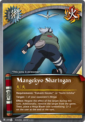 Mangekyo Sharingan - J-459 - Super Rare - 1st Edition - Foil