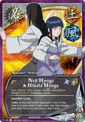 Neji Hyuga & Hinata Hyuga - N-549 - Rare - 1st Edition