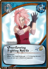 Overflowing Fighting Spirits - M-438 - Common - 1st Edition