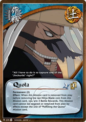 Quota - M-425 - Uncommon - 1st Edition