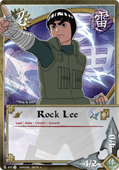 Rock Lee - N-557 - Uncommon - 1st Edition