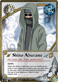 Shino Aburame - N-529 - Rare - 1st Edition