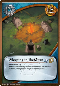 Sleeping in the Open - M-454 - Uncommon - 1st Edition