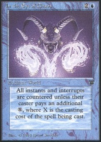 MTG magic cards 1x In the Eye of Chaos Legends Light Play, English