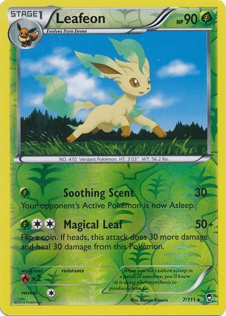 Leafeon - 7/111 - Rare - Reverse Holo