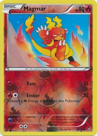 Magmar - 10/111 - Common - Reverse Holo