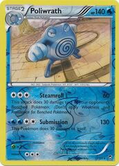 Poliwrath - 17/111 - Holo Rare - Reverse Holo