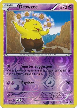 Drowzee - 35/111 - Common - Reverse Holo