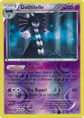 Gothitelle - 41/111 - Rare - Reverse Holo