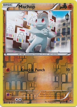 Machop - 44/111 - Common - Reverse Holo