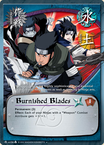 Burnished Blades - M-US104 - Uncommon - 1st Edition