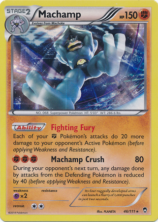 Machamp - 46/111 - Holo Rare