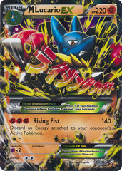 Mega-Lucario-EX - 55/111 - XY Furious Fists Holo Rare ex