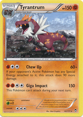 Tyrantrum - 62/111 - Rare