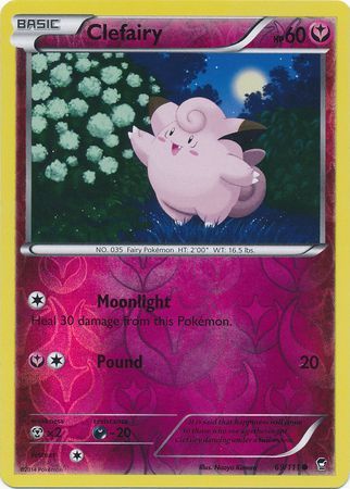 Clefairy - 69/111 - Common - Reverse Holo