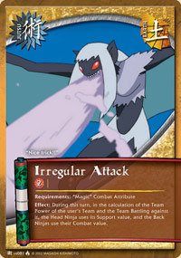 Irregular Attack - J-US081 - Common - 1st Edition