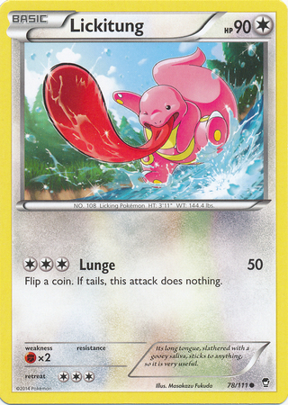 Lickitung - 78/111 - Common