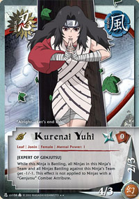 Kurenai Yuhi - N-US106 - Rare - 1st Edition