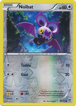 Noibat - 87/111 - Common - Reverse Holo